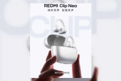 Redmi Clip Neo, Earphone Clip-on Pertama Redmi, Meluncur Bulan Ini