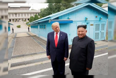 Trump Ragu soal Pertemuan dengan Kim Jong-un di China Bulan Depan