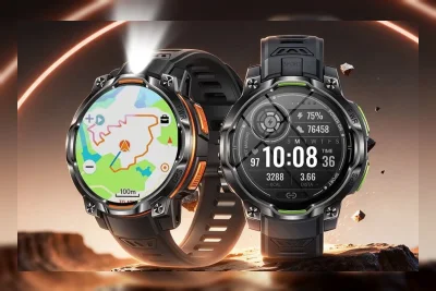 Rollme Hero K1 Meluncur, Jam Tangan Tangguh dengan Peta GPS Offline