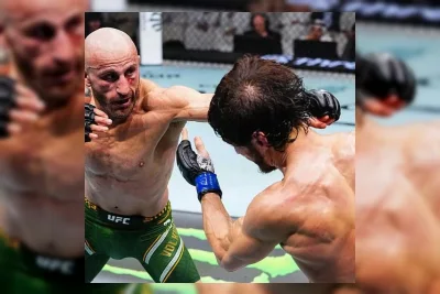 Volkanovski Hentikan Evloev di Ronde Kedua, Gelar Kelas Bulu UFC Aman