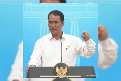 Amran Sulaiman Garap 500 Ribu Hektare Sawah Baru dari Rawa Mineral