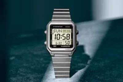 Intip Casio W-221HD-1A, Jam Digital Bertali Logam yang Ringan