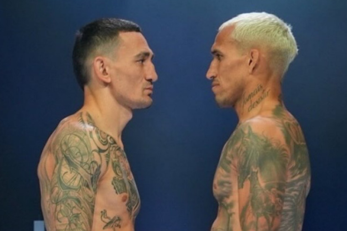 Cara Nonton Live Streaming UFC 326 Max Holloway vs Charles Oliveira Panaskan UFC 326 dalam Perebutan Sabuk BMF
