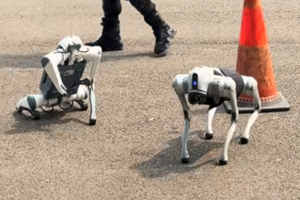 Berapa Harga Harga Robot Humanoid dan Anjing Polri di HUT Bhayangkara ke-79? Benarkah Setara Harga Mobil Super Mewah?