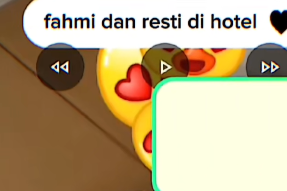 NO SENSOR! Video Diduga Fahmi dan Resti Chek In di Hotel 2 Menit 48 Detik di Videy, Awas UU ITE Mengancam!