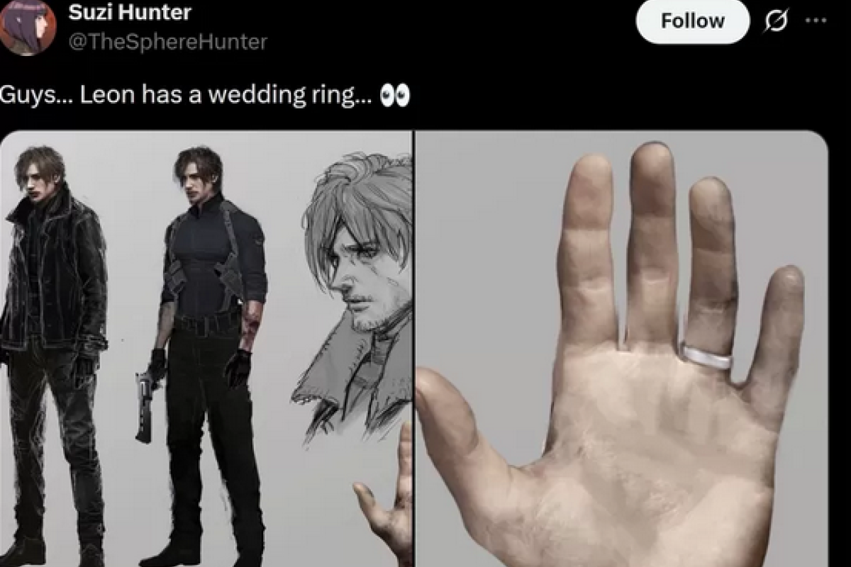 Teori Penggemar Ungkap Kemungkinan Leon Sudah Menikah di Resident Evil Requiem