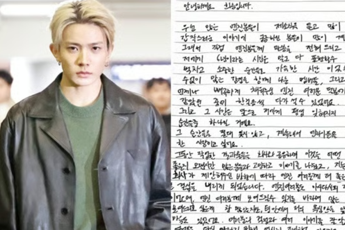 Heeseung Jelaskan Alasan Keluar dari ENHYPEN Lewat Surat Tulisan Tangan untuk Penggemar