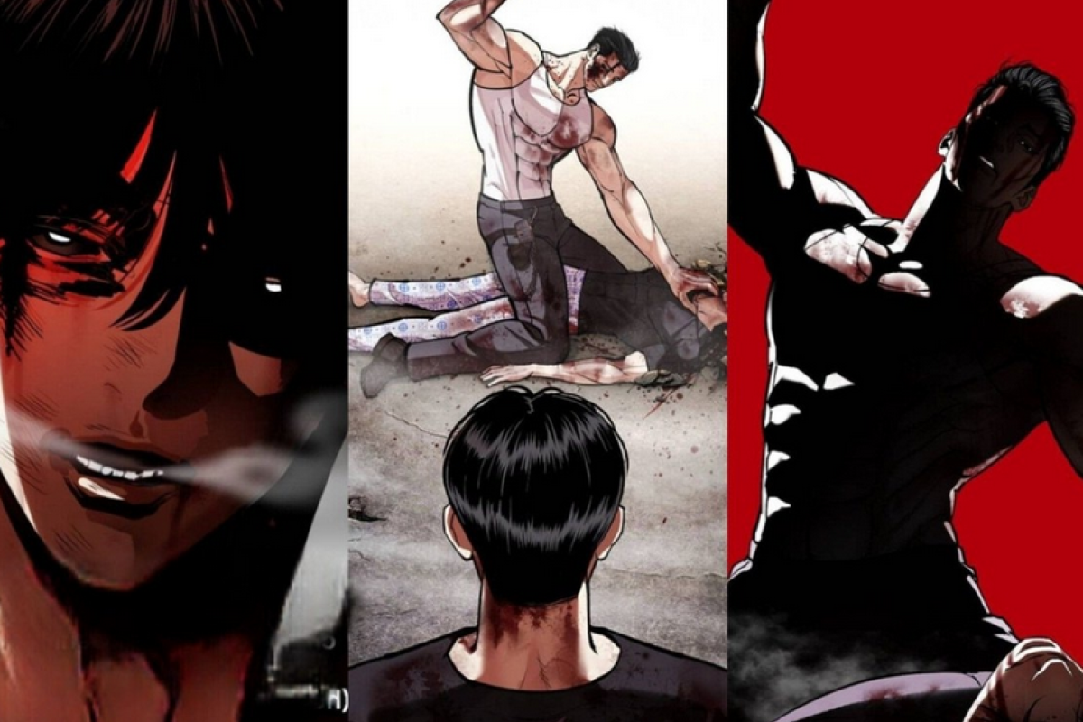 Lookism Chapter 601 602 Bahasa Indonesia English raw, Kim Gitae vs PHS & Park Jinyoung