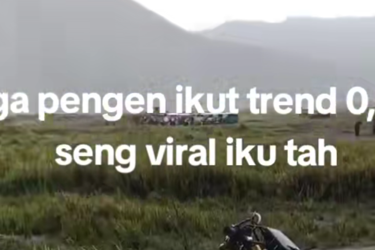NO SENSOR! Video Devita Tengger 1 Menit 50 Detik di Videy Bikin Heboh TikTok: Jadi Tren