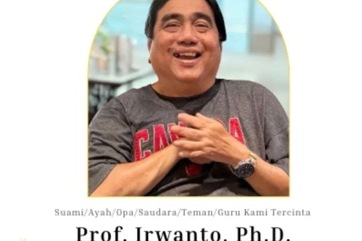 Berita Duka! Prof. Irwanto, Ph.D. Psikolog Senior dan Pendiri Pusat Penelitian HIV/AIDS Unika Atma Jaya Meninggal Dunia pada Selasa, 27 Mei 2025