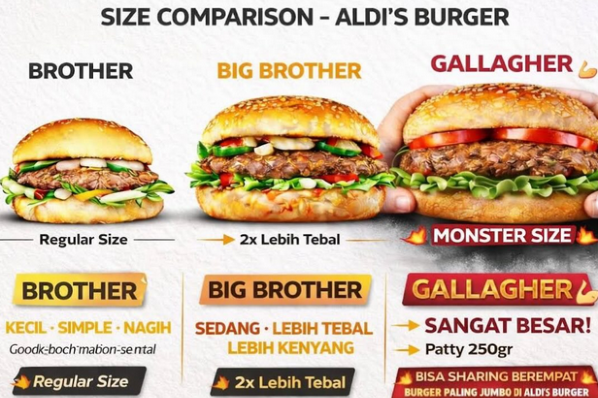 Lirik Lagu Aldi's Burger Viral Aldi Taher Promosikan Usaha Kuliner dengan Cara Nyeleneh