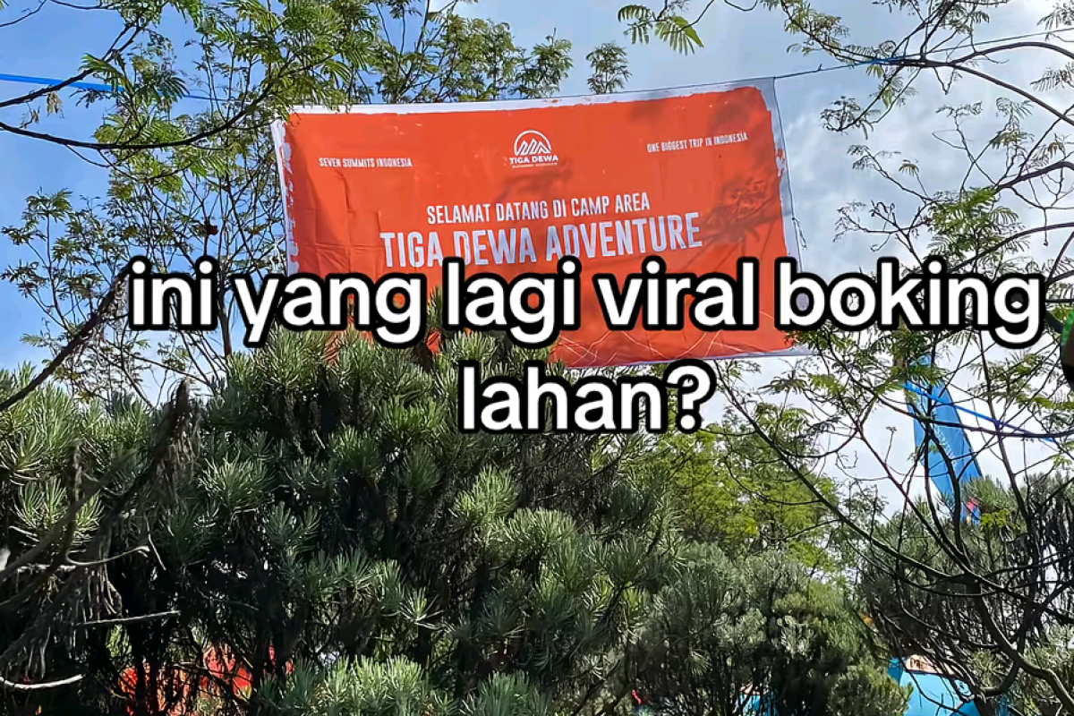 Viral Praktik Booking Lahan Camp di Gunung Sindoro, Warganet Geram dan Serbu Akun Tiga Dewa Open Trip