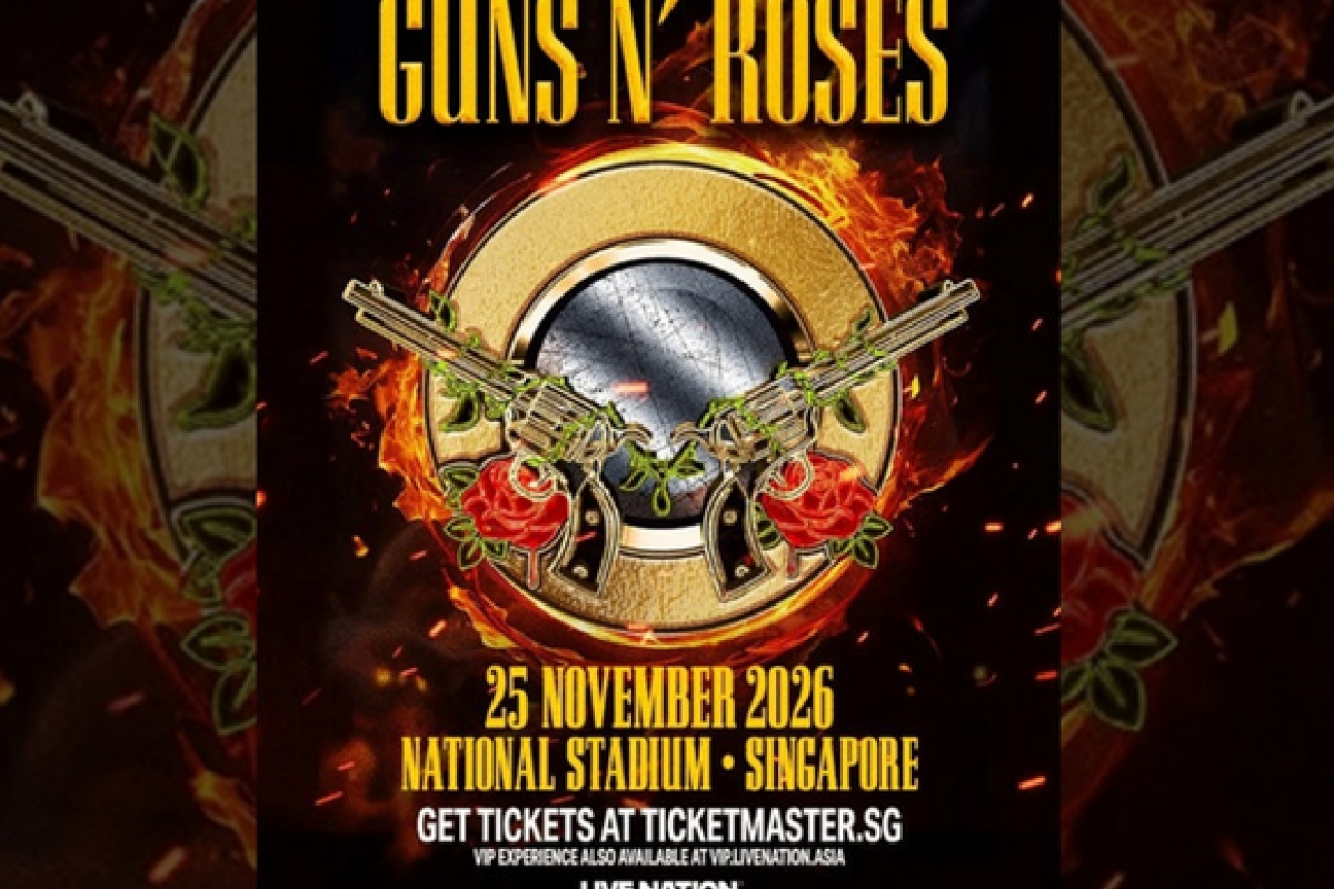 Jadwal Presale dan Penjualan Umum Tiket Konser Guns N’ Roses Singapura 2026