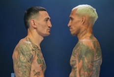 Cara Nonton Live Streaming UFC 326 Max Holloway vs Charles Oliveira Panaskan UFC 326 dalam Perebutan Sabuk BMF