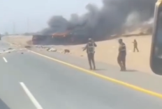 KRONOLOGI! Tragedi Mengerikan di Wadi Qudeid: Bus Jemaah Umrah Terbakar, Enam WNI Meninggal Dunia