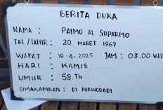 KABAR DUKA! Paimo Al Suparmo, Pemilik Usaha Kuliner Legendaris Leker Paimo Meninggal Dunia pada Kamis, 10 April 2025 di Usia 58 Tahun
