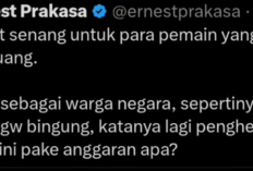 Hadiah Rolex untuk Timnas Indonesia Berasal Dari APBN Atau Uang Pribadi Presiden Prabowo Subianto? Komika Ernest Prakasa Minta Apresiasi Atlet Seimbang dan Transparan